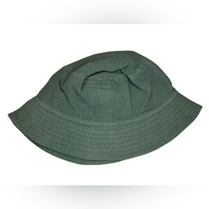 NWT - HutteliHut - Muslin Cotton Bucket Hat - Green